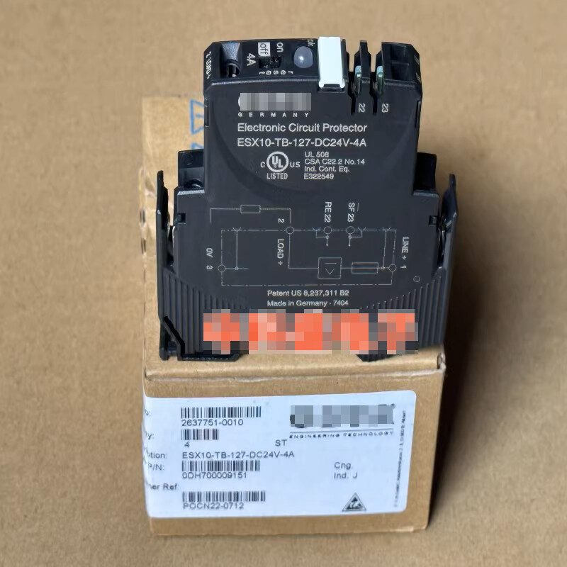 Реле защиты ESX10-TB-127-DC24V-4A
