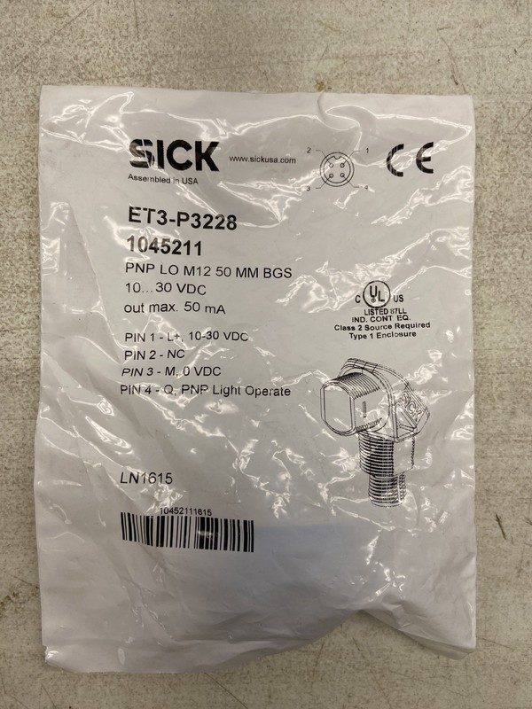 Датчик приближения SICK ET3-F3228