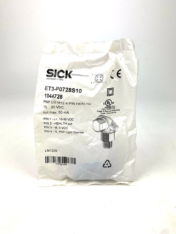 Фотоэлектрический датчик SICK ET3-P0728S10