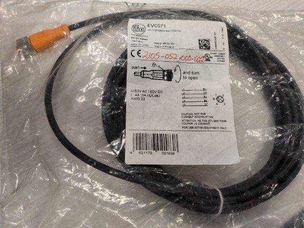Соединительный кабель ifm EVC071