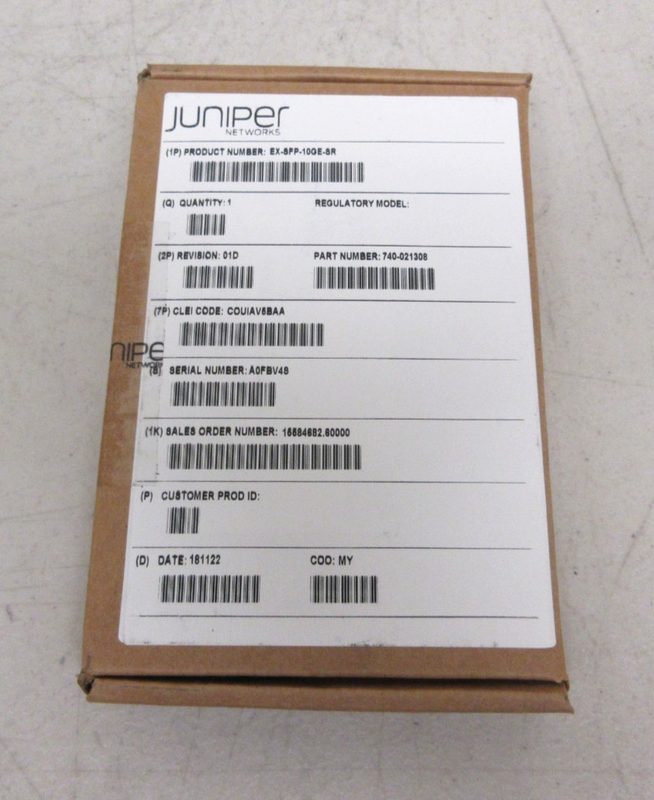 Трансивер Juniper EX-SFP-10GE-SR