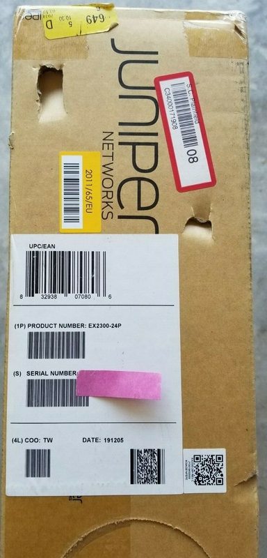 Коммутатор Juniper EX2300-24P