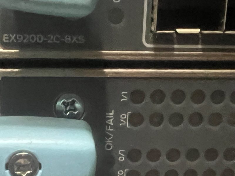 Коммутатор Juniper EX9200-2C-8XS