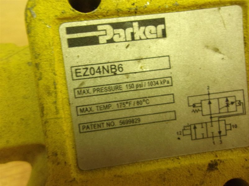 Пневмоклапан Parker EZ04NB6