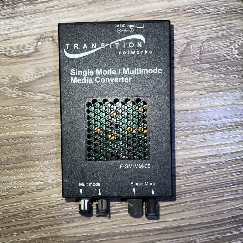 Медиаконвертер Transition Networks F-SM-MM-05