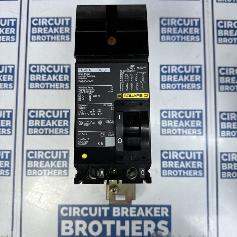 Автоматический выключатель Schneider FA24040AC