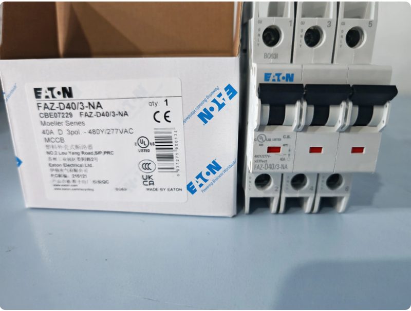 Автоматический выключатель Eaton FAZ-D40/3-NA