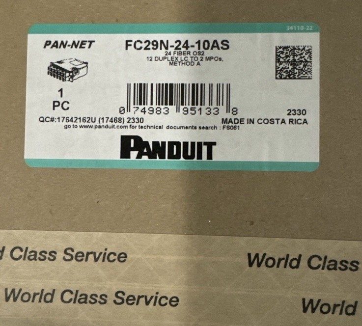 Оптическая кассета Panduit FC29N-24-10AS