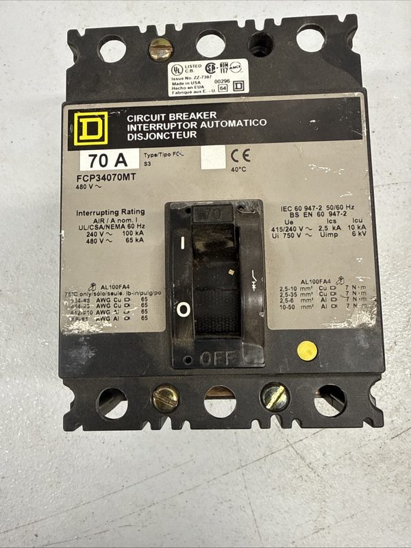 Автоматический выключатель FCP34070MT