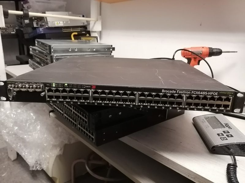 Коммутатор Brocade FCX648S-HPOE