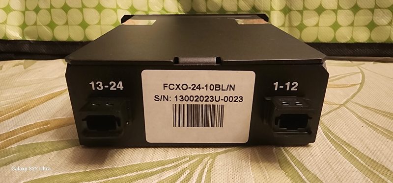 Оптическая кассета Panduit FCXO-24-10BL/N