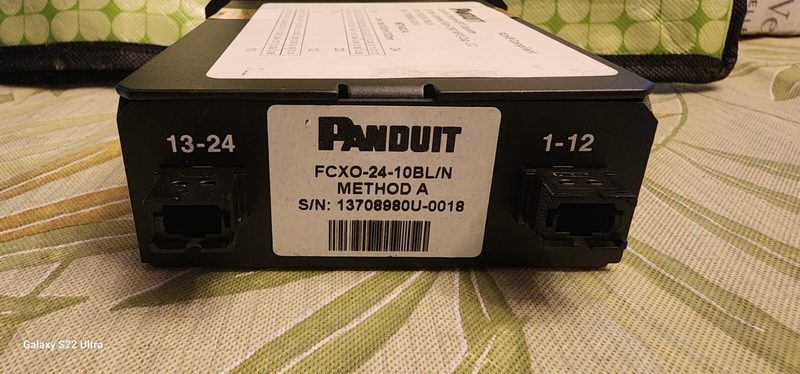 Оптическая кассета Panduit FCXO-24-10BN