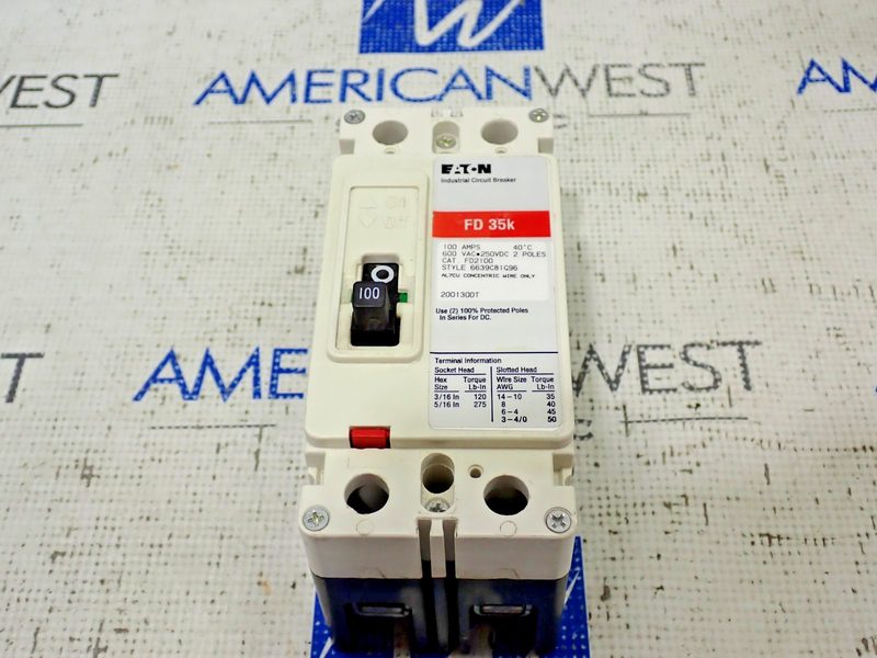 Автоматический выключатель Eaton FD2100