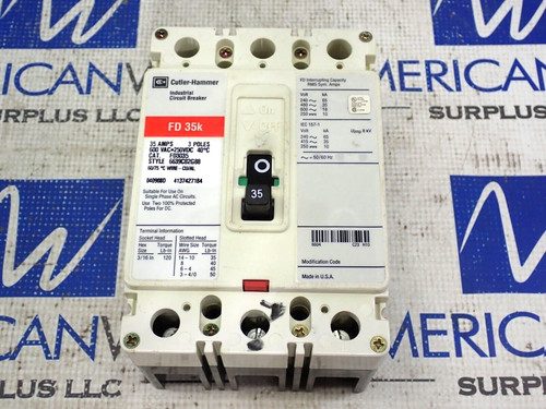 Автоматический выключатель Eaton FD3035