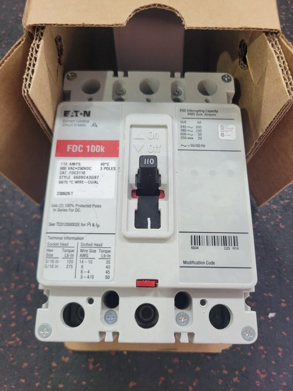 Автоматический выключатель Eaton FDC3110