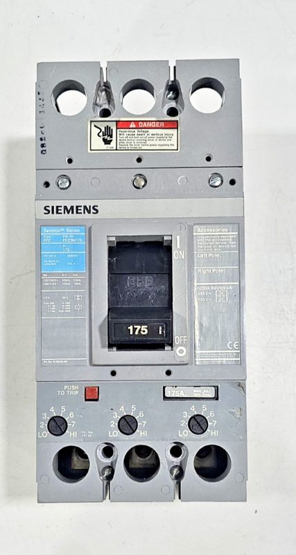 Автоматический выключатель Siemens FFC3M175