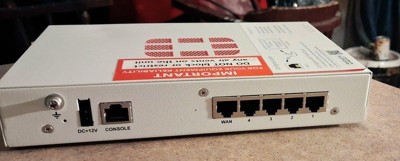 Межсетевой экран Fortinet FG-30E-3G4GBL
