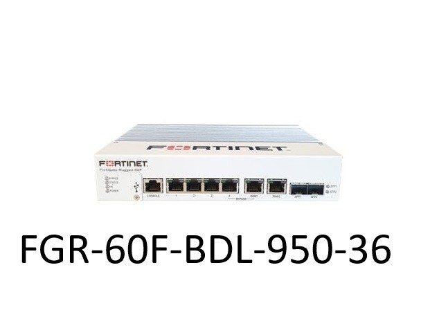 Межсетевой экран Fortinet FGR-60F-BDL-950-36