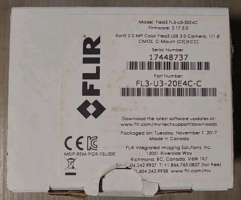 Тестер FLIR FL3-U3-20E4C