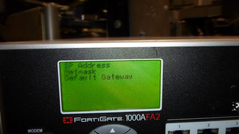 Межсетевой экран Fortinet FORTIGATE-1000A