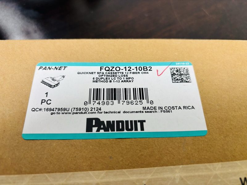 СКС-оборудование Panduit FQZO-12-10B2