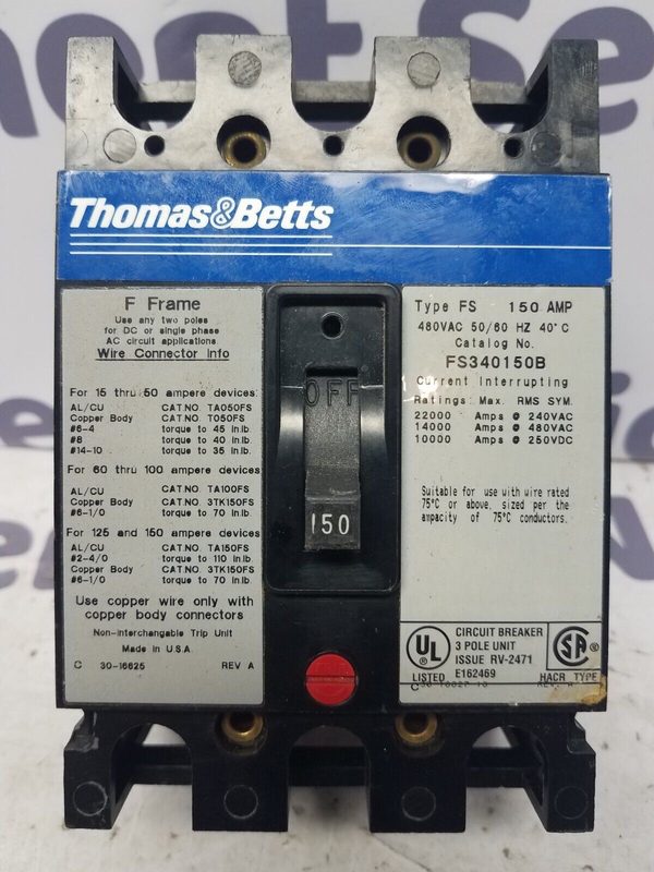 Автоматический выключатель Eaton FS340150B