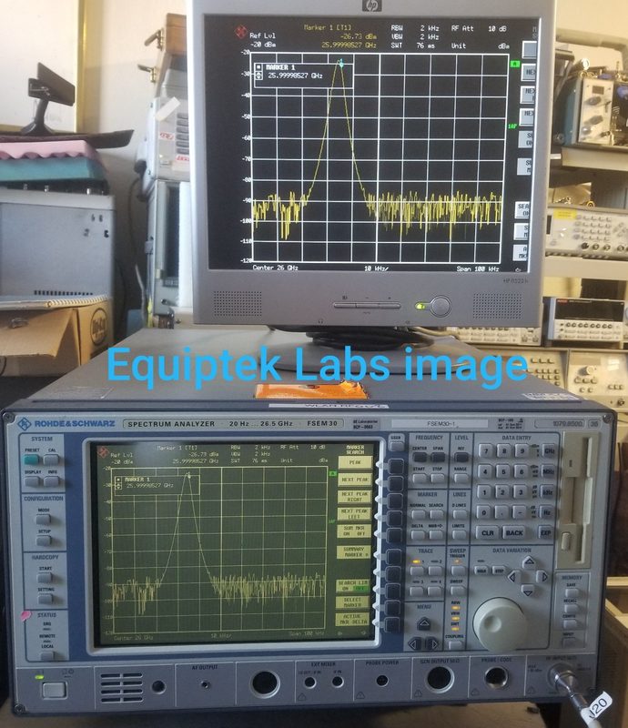 Анализатор спектра Rohde & Schwarz FSEM30