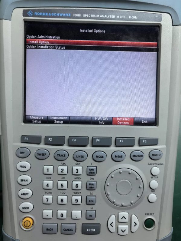 Анализатор спектра Rohde & Schwarz FSH8