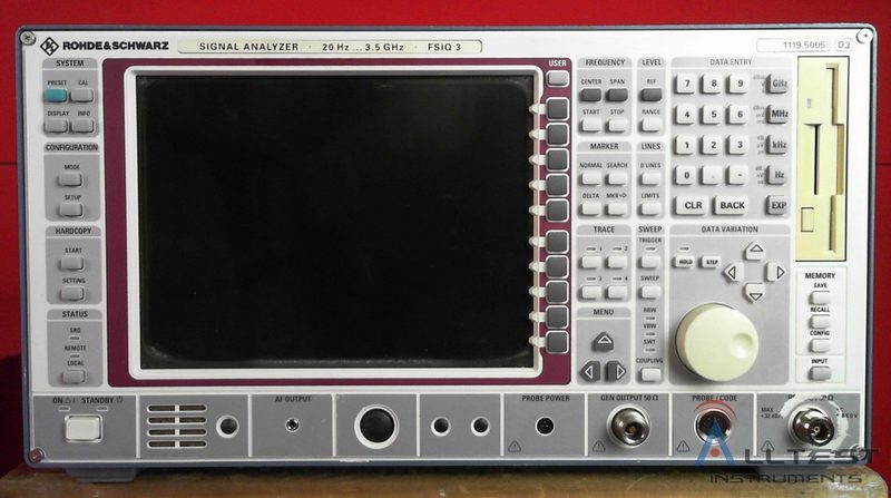 Анализатор спектра Rohde & Schwarz FSIQ3-B9-B12-B17