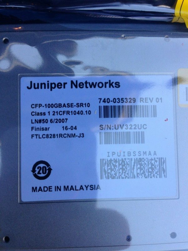 Трансивер Juniper FTLC8281RCNM-J3