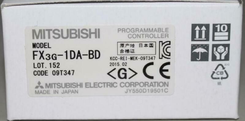 ПЛК Mitsubishi FX3G-1DA-BD