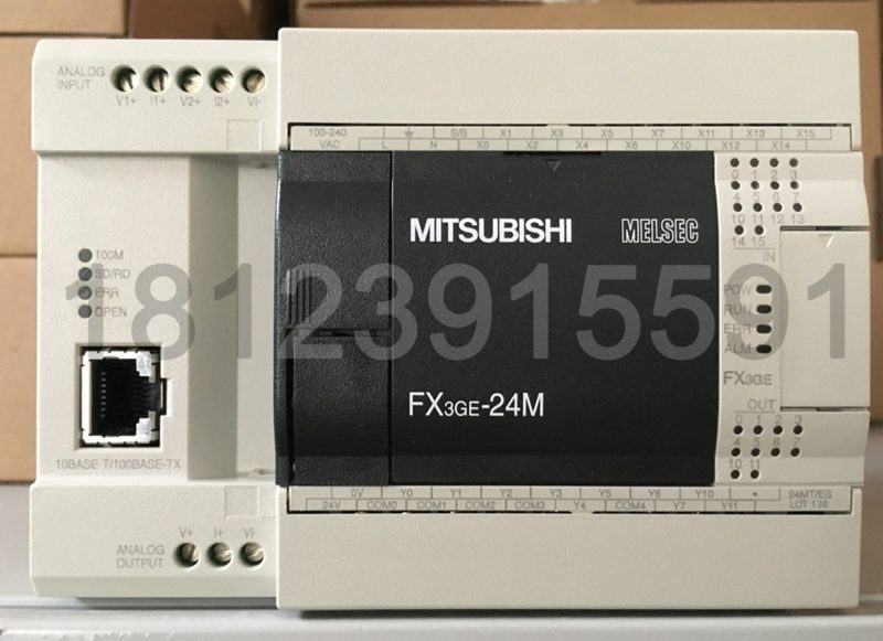 ПЛК Mitsubishi FX3GE-24MR/ES