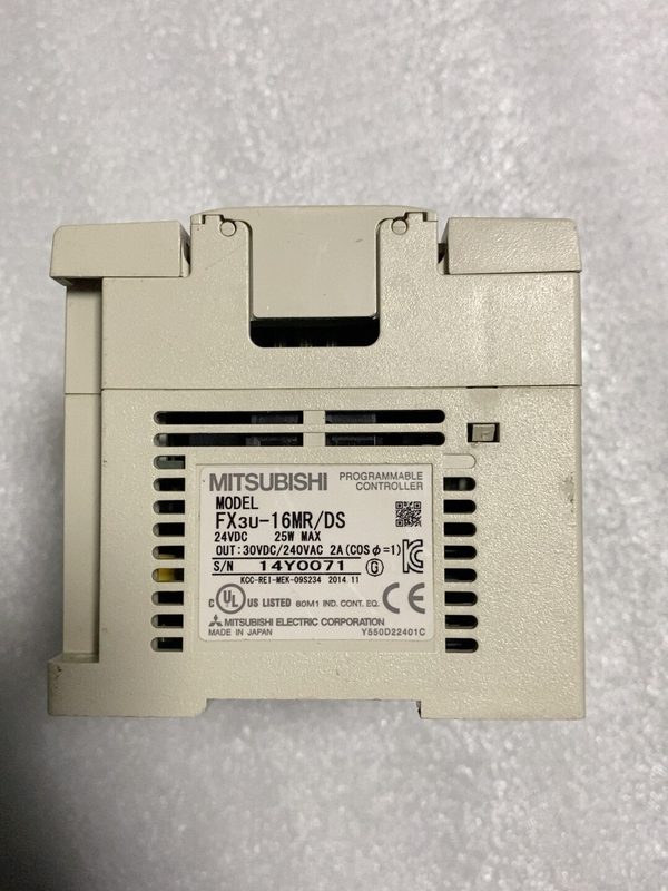 ПЛК Mitsubishi FX3U-16MR/DS