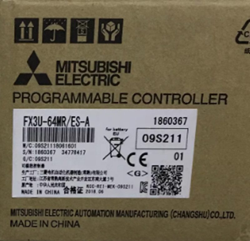 ПЛК Mitsubishi FX3U-64MR/ES-A
