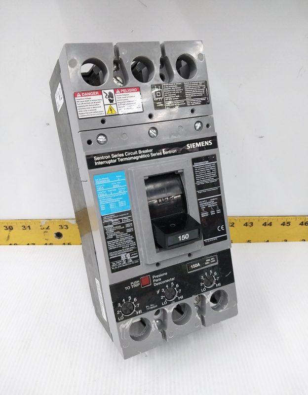 Автоматический выключатель Siemens FXD63B150