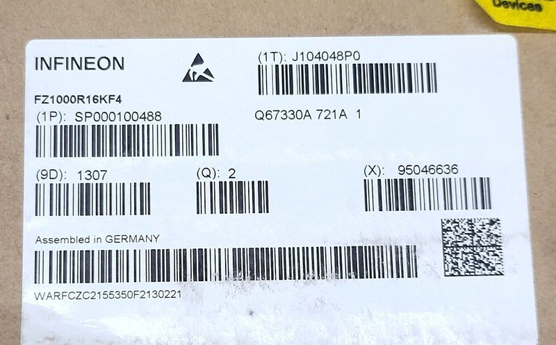 Силовой модуль IGBT FZ1000R16KF4