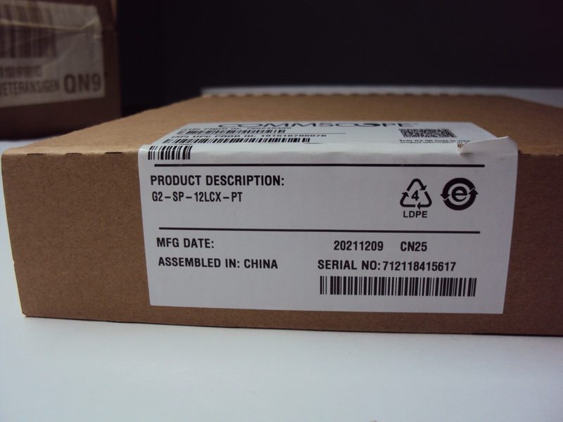 Оптическая кассета CommScope G2-SP-12LCX-PT