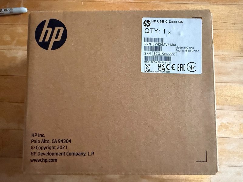 Док-станция HPE G5-11-IN-1