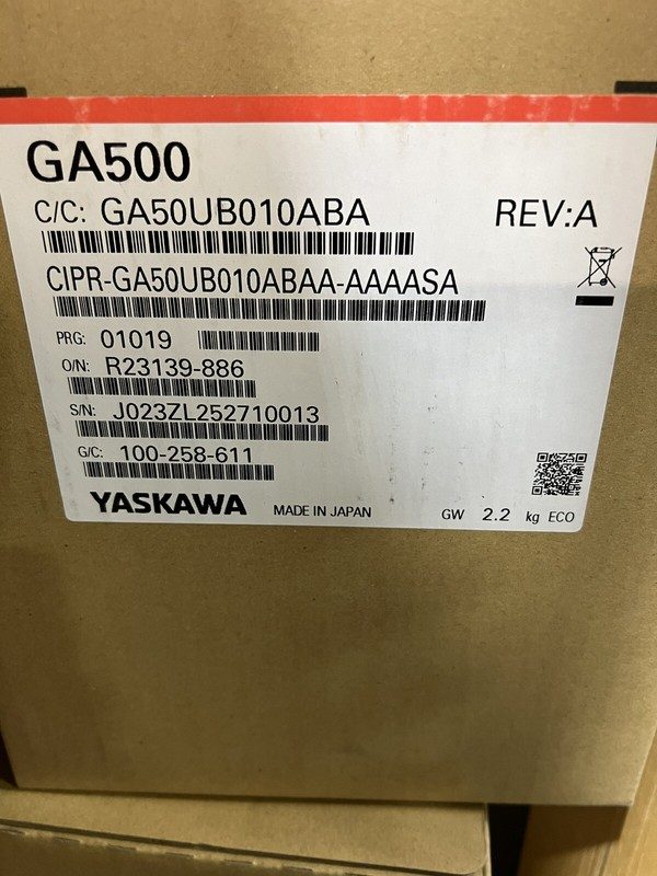 Привод Yaskawa GA50UB010ABA