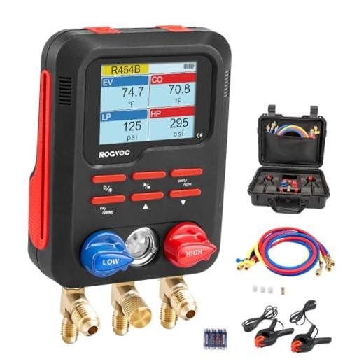 Манометрический коллектор GAUGES-RMG4DB-BK