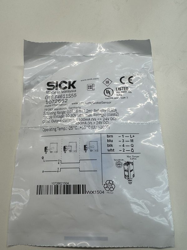 Фотоэлектрический датчик SICK GL6-F4611S55