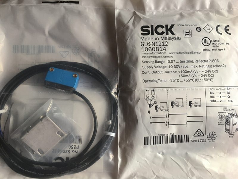 Фотоэлектрический датчик SICK GL6-N1212