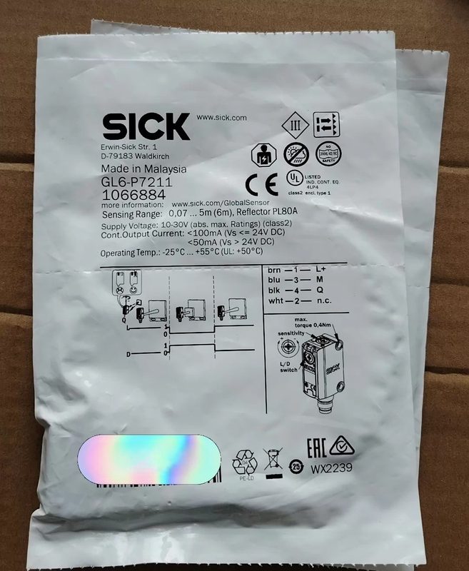 Фотоэлектрический датчик SICK GL6-P7211