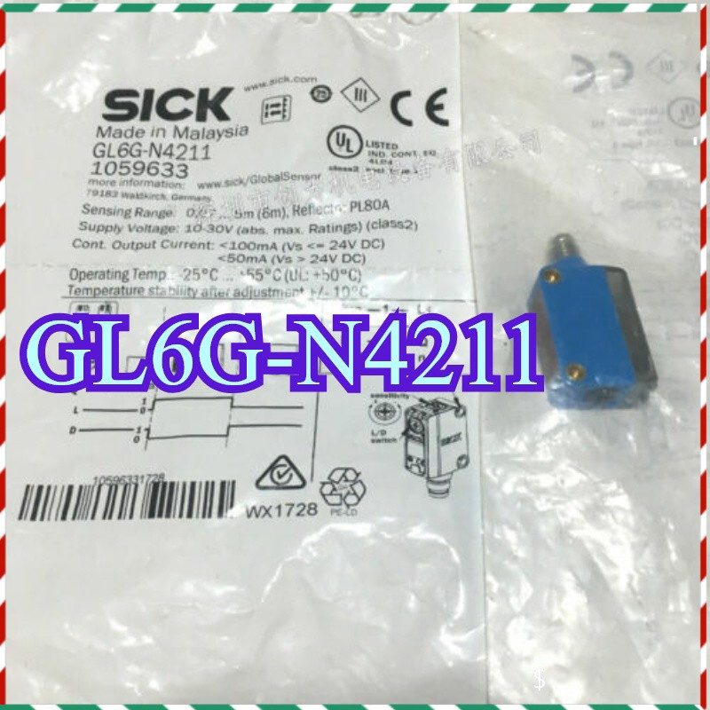 Фотоэлектрический датчик SICK GL6G-N4211