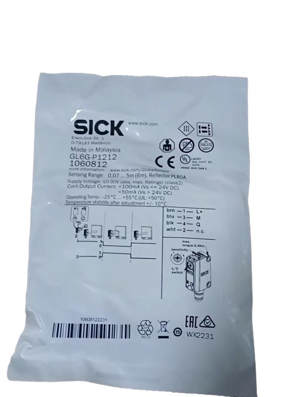 Фотоэлектрический датчик SICK GL6G-P1212