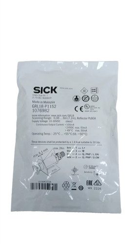 Фотоэлектрический датчик SICK GRL18-P1152