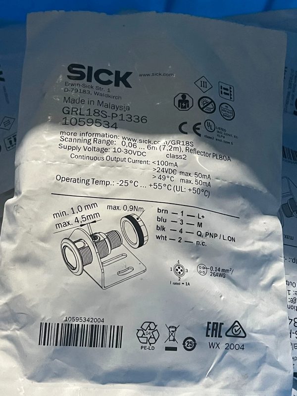 Фотоэлектрический датчик SICK GRL18S-P1336