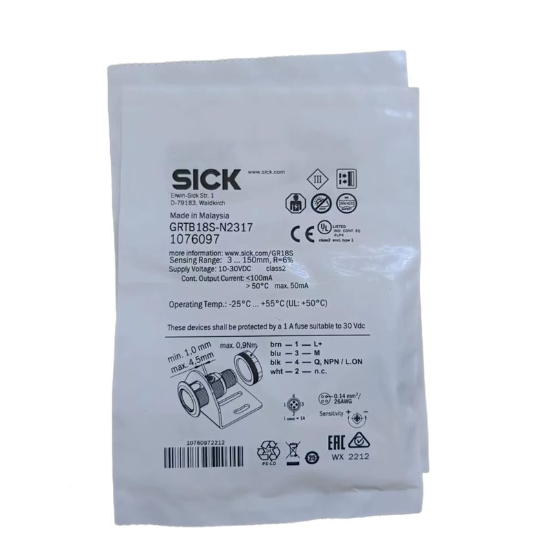 Фотоэлектрический датчик SICK GRTB18S-N2317