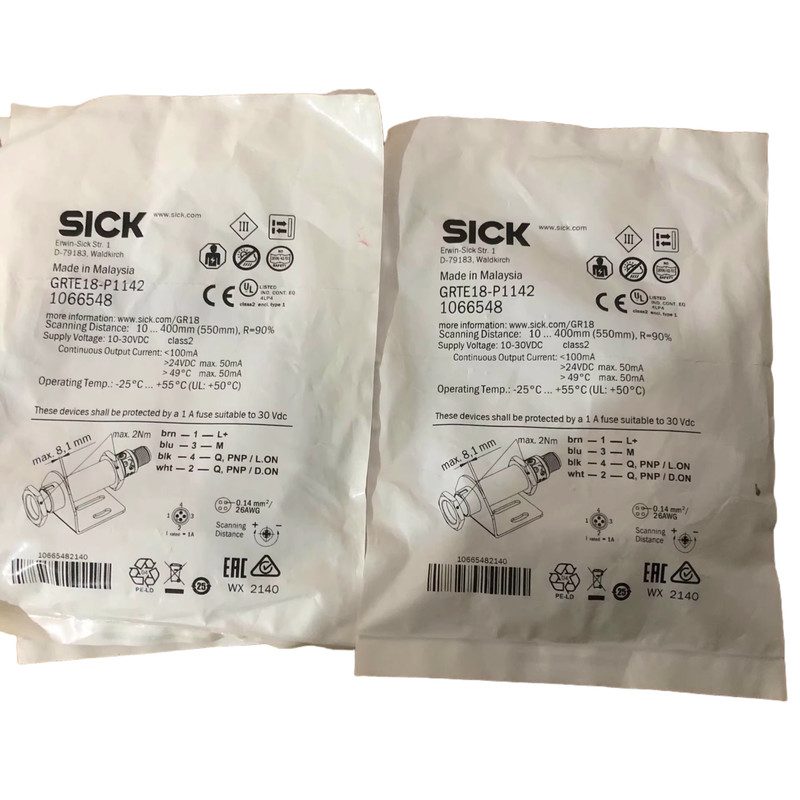 Фотоэлектрический датчик SICK GRTE18-P1142
