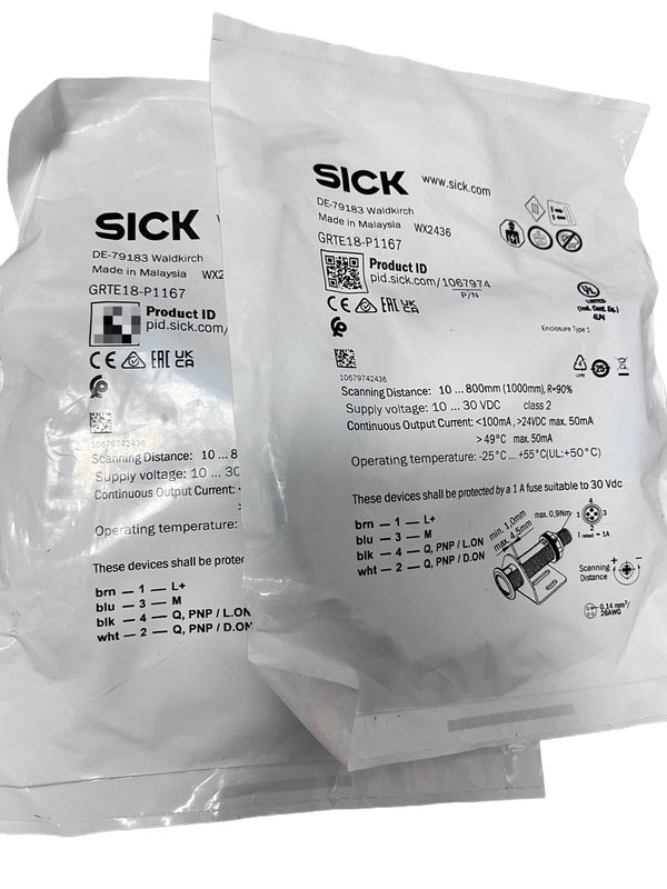 Фотоэлектрический датчик SICK GRTE18-P1167